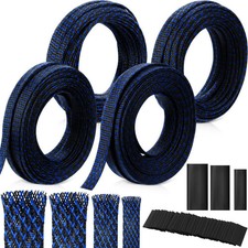 Tatuo 151 ft Braided Cable Sleeve Expandable Wire Sheathing picture