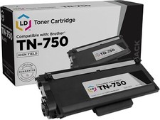 LD TN750 Black Laser HY Toner Cartridge for Brother DCP-8110DN DCP-8155 MFC-8510 picture