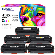 414X Toner(No Chip),2x BK & 1x C/M/Y,for HP M454/MFP M479,W2020X 2021 2022 2023 picture