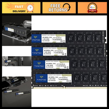 16GB DDR3 RAM Kit (4x4GB) 1333MHz PC3-10600 Non-ECC Unbuffered Desktop Memory Up picture