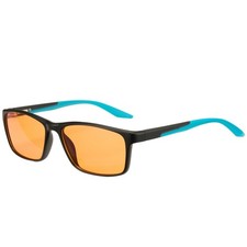 Orange Gaming Blue Light Glasses for Men Women Reduce Eye Strain picture