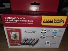 PGI-220/CLI-221 Combo Ink Pack with Photo Paper picture