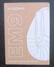Kysona Vertical Ergonomic Mouse. EM9. Wireless. White.  picture