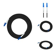 Jeirdus 75M LC LC Outdoor Armored Simplex 9/125 SM Fiber Optic Cable Jumper picture