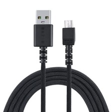 HUYUN USB Charging Cable for Razer Naga Pro 20000 1.9m (74.803 inches), Black picture