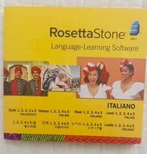 Rosetta Stone Version 4 Italian – Levels 1, 2, 3, 4, 5 (discs only) picture