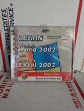New Sealed Broderbund: Learn MS Windows XP and Excel XP 2002 (CD-ROM) - #162h picture