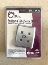 Siig JU-SW4112 4-Port USB 2.0 Switch picture