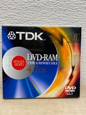 TDK DVD-RAM Type II Rewritable 4.7GB Single Sided New picture