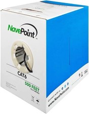 Versatile 500ft Ethernet Bulk Cable - Cat 6, CCA, High-Speed Data Transfers picture