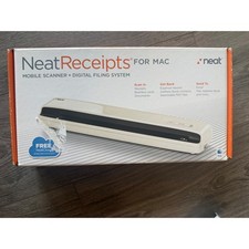 Neat Receipts Mobile Document Scanner Digital Filing System USB PC/Mac picture