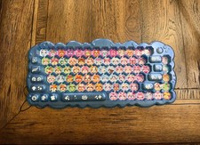 Clickeez Series 3 Keyboard Blue Glitter Display Case Unused Opened for Clickeez picture