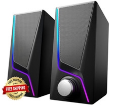 Altavoces Para Computadora, Altavoces Estéreo Hi-Fi Con USB 3.5Mm Para PC NUEVO. picture