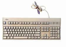 Vintage FUJITSU Keyboard FKB8729 N860-8729-T651/10 Untested picture