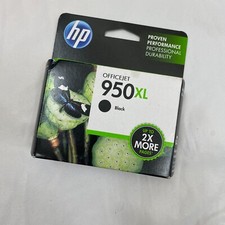 Genuine HP 950XL Black Ink OfficeJet 8110 8620 8600 8625 8700 251dw EXP 6/2016 picture