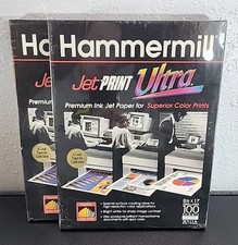 2 High Quality Hammermill Ultra Jet Print Ink Jet Paper   8.5