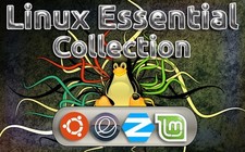 LINUX ESSENTIAL COLLECTION 4 Full Operating Systems picture