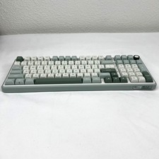 Royal Kludge RK R98 Pro Mechanical Keyboard 98% Layout Green Grey RK LAB picture