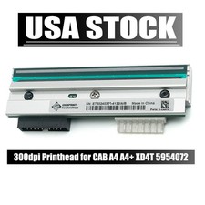 5954072 Printhead For CAB A4+ Thermal Label Printer 300dpi USA STOCK picture