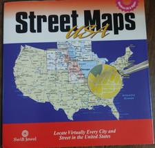 Street Maps USA (Vintage PC CD-ROM, 1999) picture