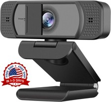 Cámara web 1080P HD para PC con micrófono y con Cobertura de privacidad Nuevo US picture