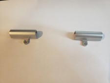 Sager Clevo Alienware D900t D900k Silver hinge Covers L+R picture