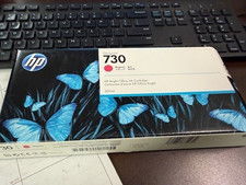 Genuine HP P2V69A (730) Magenta Ink Cartridge - Exp 6-2022 picture