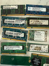 Mixed Laptop Parts Lot DDR2 DDR3 DDR3L SODIMM RAM 256GB M.2 SSD WiFi Untested picture
