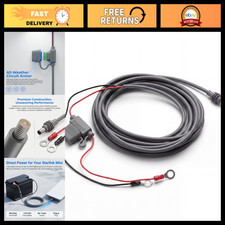 12V 24V Mini Power Cable with O Ring to DC Battery, 16AWG, Waterproof, 5M RV Cam picture