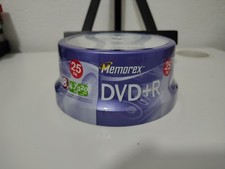 NEW Sealed Memorex DVD+R 16X 4.7 GB  120 Min  Spindle of 25pk Fast Shipping  picture