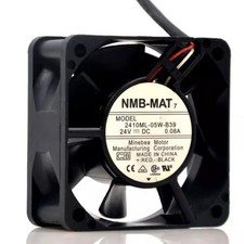 NMB 2410ML-05W-B39 6025 DC24V 0.10A 6CM 3-Wire Cooling Fast shipping 1PCS picture