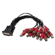 DVI Male to 16 BNC Female Cable AUDIO DVI 24+5 Pin Male to 16 BNC Female Adapter picture