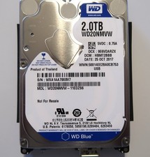 Western Digital WD20NMVW-11EDZS6 (WXA1) HBMT2BBB Thailand 2TB USB 10/2017 picture