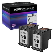 2 Pack Reman for Hewlett Packard HP 98 / C9364WN Vivera Black Ink Cartridge picture