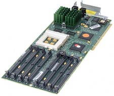 222958-001 compaq hewlett packard hp dual processor board with one processor in picture