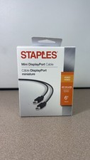 New Mini DisplayPort Cable, Male to Male 6’  4K/UltraHD “Mini DP to Mini DP” MDP picture
