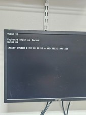 Retro Vintage KAYPRO MC-10  Desktop Computer Turbo XT - Tested to power and post picture