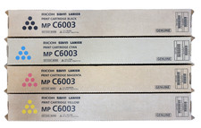 ( No-Tariff) Ricoh Genuine Toner Set MP C6003 CMYK 841849 841850 841851 841852 picture