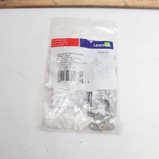 Leviton Gray 1-Gang Audio/Video Wall Plate (1-Pack) 41643-GY picture