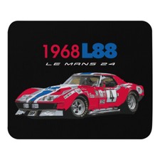 1968 vette C3 L88 RED/NART Racing Race Car Mouse pad picture