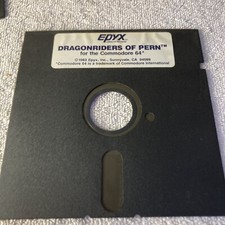 Dragonriders of Pern for Commodore 64 Floppy Disk 1983 Epyx  Untested picture