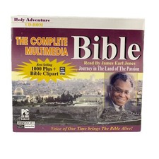 The Complete Multimedia Bible Read By James Earl Jones • PC CD-ROM • Windows/MAC picture