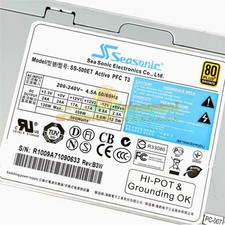 Used 1PCS Seasonic SS-500ET ACTIVE PFC F3 industrial power supply 500W picture