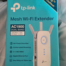 TP-Link RE550 AC1900 Wireless Dual Band Wi-Fi Range Extender Booster picture