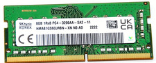 HMA81GS6DJR8N , SK HYNIX , 8GB  1RX8 PC4-3200 DDR4 LAPTOP MEMORY GRADE  A picture