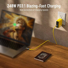 AOHI THE FUTURE Adonis 240W LED Display USB-C to USB-C Cable 3.3ft (120Gbp picture