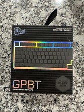 NEW Glorious GPBT Sublimated Mechanical Keyboard Keycaps (Black Ash) 114-Keys US picture