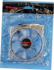 Twister XUCEV9N 92mm PC Case Fan, Blue LED, 1500 RPM, Clear Frame, 3-Pin picture