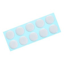 10 x Round Mouse Feet Skates 0.6mm for Gaming Mouse Feet Replacement White picture