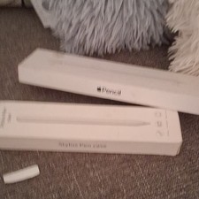 Apple Pencil Stylus White Rigid Plastic Case for Apple iPad Compatible Model picture